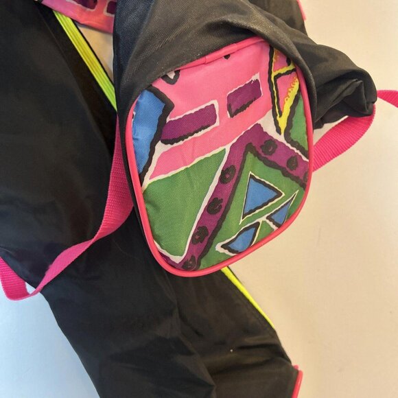 Mountain High Ski Bag Travel Luggage Large Bag Retro - Holds 2 skis plus clothes - Picture 5 of 8